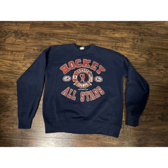 Vintage American Eagle Outfitters mens hockey sweatshirt Size large - Picture 1 of 6